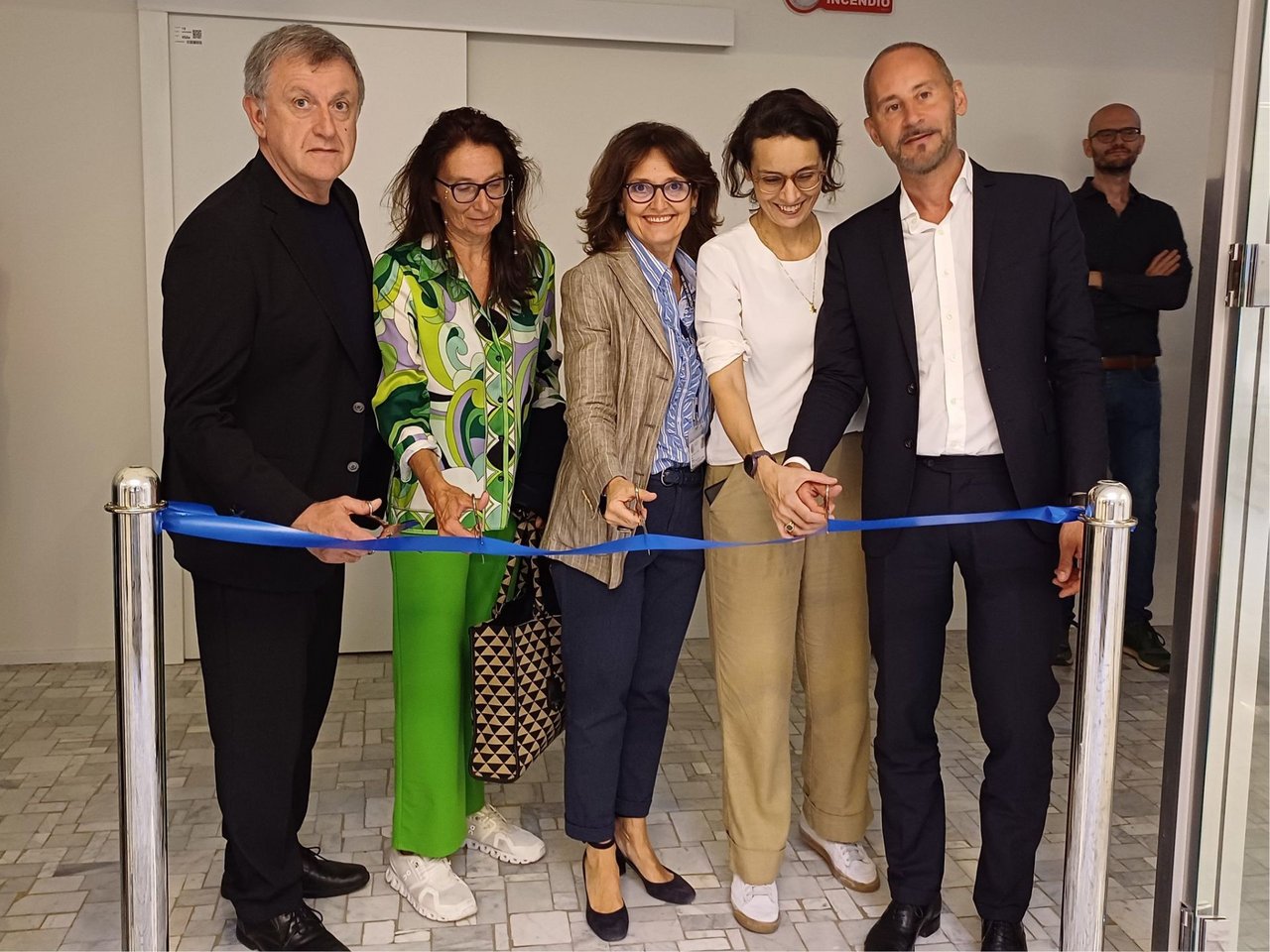 Ribbon-cutting ceremony at NextBuild Living Lab class=