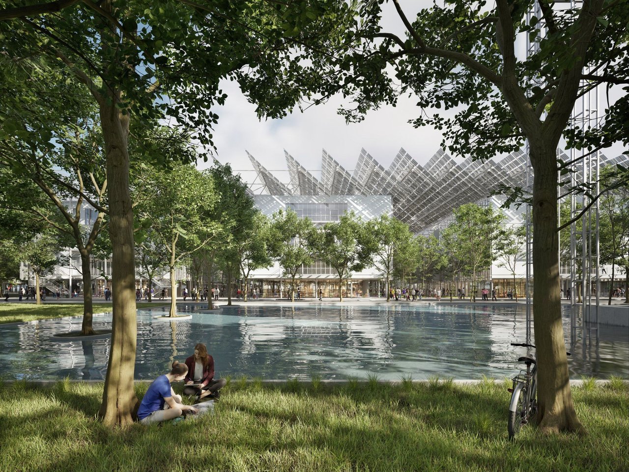 Rendering of the new Bovisa Nord Campus